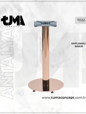 T022 Antalya Metal Masa Ayağı