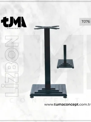 T076 LIZBON Metal Masa Ayağı